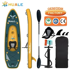 A buon mercato punto a goccia professionale Kayak gonfiabile da pesca visite turistiche monoposto Kayak barca a remi per la vendita