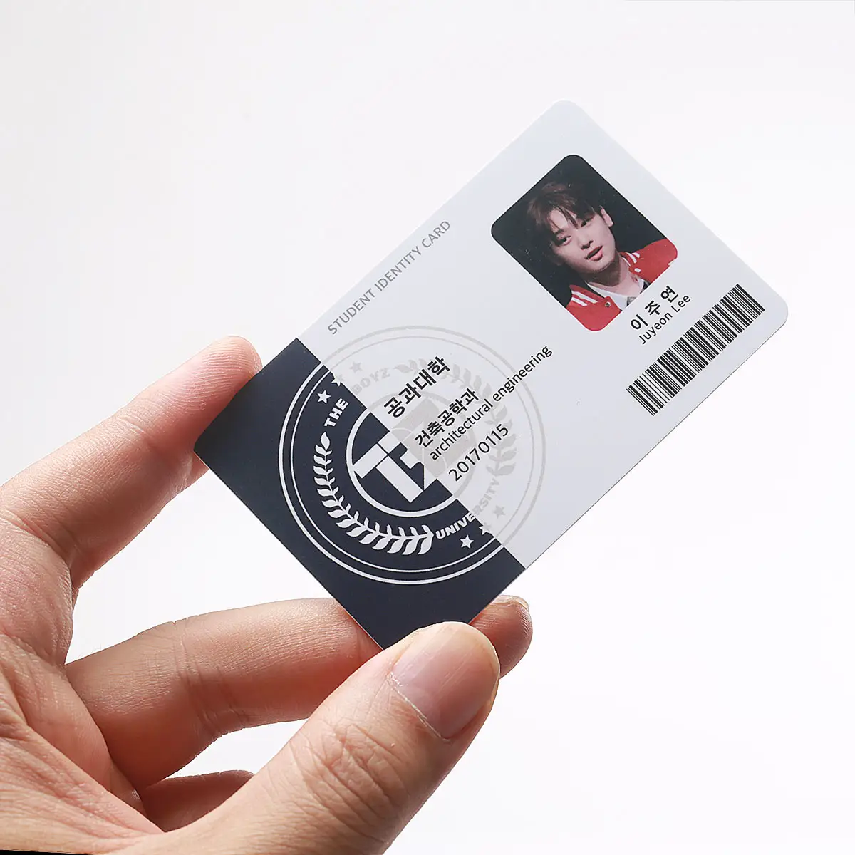 Сотрудник ID карты пластиковые ПВХ визитная карточка