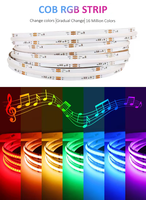 Bande LED COB RGBIC, Bande LED COB 24V, Bande LED COB adressable, Bande LED COB WS2811, Bande LED COB Dream Color, 720 LED/m