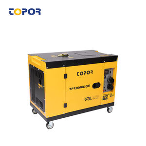 Générateur diesel silencieux de marque Topor pour usage domestique, solution d'alimentation de secours, options de démarrage à distance ATS - Product Image 5