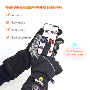 OEM Tasarım At Binme Isıtmalı Eldivenleri Kış Açık Hava Sporları Binicilik Ekipmanları İnce Isıtmalı Eldivenler Şarj Edilebilir - Product Image 2