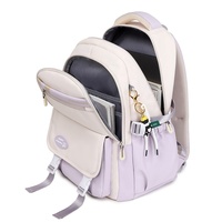 Mochila escolar Oxford para estudiantes de secundaria, grados 3 a 6, ligera, impermeable, de alta gama, para niñas de primaria, grande