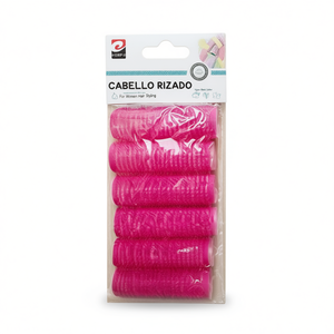 Nylon Hair Rollers 2.0cm Plastic Curlers Mixed Colors For Women Hair Styling - Product Image 2