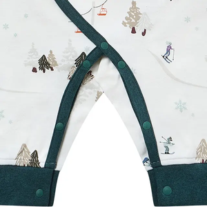 Bebè personalizzato in bambù biologico abbigliamento per bambini autunno neonato abbigliamento per bambini in cotone biologico a manica lunga <span class=keywords><strong>Kimono</strong></span> - Product Image 6