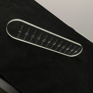 Termal şok dayanıklı son derece hassas borosilikat gofret cam Klinger yuvarlak görüş cam seviye ölçer plaka Klinger Lens gözlük - Product Image 6