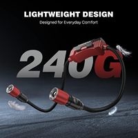 Lámpara de Inspección LED ARCCAPTAIN Recargable por USB, Manos Libres, con Ángulo Ajustable y Magnética para Trabajo