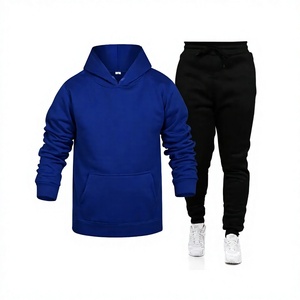 DAIZAN STAR Survêtement à capuche pour homme, gris uni, en polyester, coupe ajustée, respirant, léger, pour l'été - Product Image 3