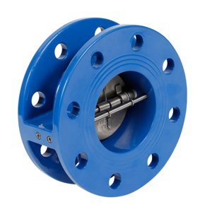 PN16 dn150 dễ uốn sắt mặt bích mùa xuân đôi tấm Wafer kiểm tra Van 4" - Product Image 2