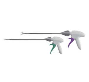 Aplicador automático de clip verde/verde para ligar vasos sanguíneos o tejidos durante cirugía ligador laparoscópico