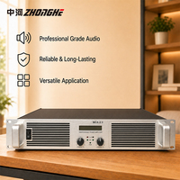 Amplificateur de puissance stéréo professionnel à haut rendement 8 ohms pour montage en rack, pour scène, DJ, KTV, système audio domestique, enceintes