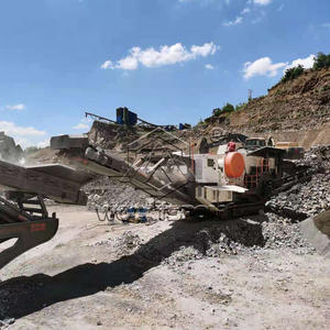 WOCATSPOM移动式颚式破碎机<span class=keywords><strong>TC120</strong></span>采石场岩石、大理石和混凝土破碎站价格 - Product Image 3