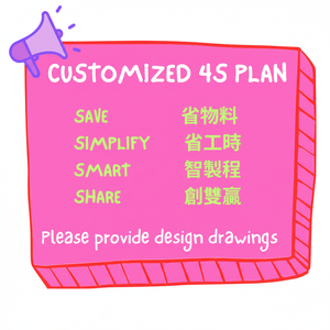 Configurations d'outils à main en acier au chrome-vanadium pneumatiques personnalisées 4S Plan avec une capacité de couple maximale de 1000 lb-ft - Product Image 1