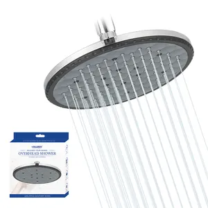 Nouvel arrivage Douche de pluie murale en plastique ABS pour salle de bain Pommeau de douche de tête à fonction unique