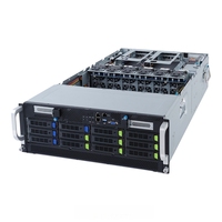 Serveur GPU GIGABYTE G492-HA0 4U, double processeur Xeon 40 cœurs, virtualisation d'entreprise, stable, fiable, mise en réseau intelligente