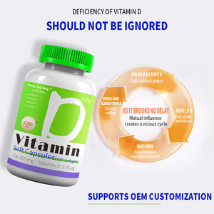 Tabletas de calcio y vitamina <span class=keywords><strong>D</strong></span> de alta concentración para un fuerte crecimiento óseo, excelente calidad asegurada para adultos y adolescentes - Product Image 2