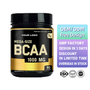 Complément alimentaire <span class=keywords><strong>protéiné</strong></span> BCAA créatine OEM pour l'entraînement, acides aminés halal végétaliens, capsules BCAA pour la croissance musculaire, la récupération et la force - Product Image 2