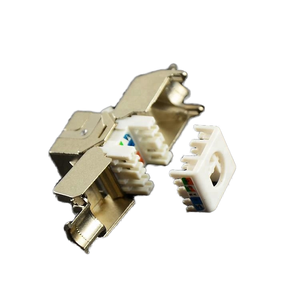 10g 180 độ toolless cat6A bảo vệ STP/FTP Keystone mô-đun jack - Product Image 2