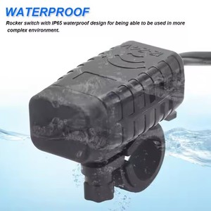 <span class=keywords><strong>12V</strong></span> Xe Đạp Điện Điện Thoại Di Động Điện <span class=keywords><strong>USB</strong></span> Cổng Ổ Cắm Nhanh Chóng Sạc Không Thấm Nước Xe Máy <span class=keywords><strong>USB</strong></span> Sạc Điện Thoại - Product Image 5