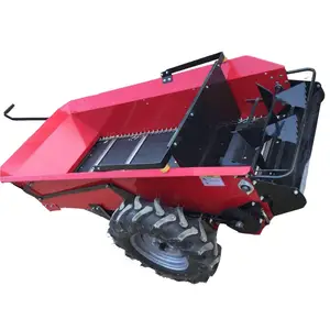 High quality fully mechanical manure Auger Type small size 500-1000L G25 model Manure spreader