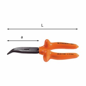 Alicate de Doblado USAG 081 VSE P con Mango Recto - Product Image 1