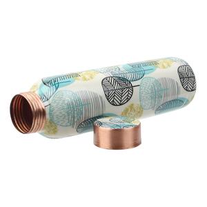 Pure copper high grade Water bottle with screw cap and leak proof design for healthy water drinking - Product Image 3