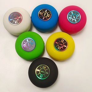 רמקול אלחוטי נייד BTS07 עם תאורת לד, עמיד למים, עם כוס יניקה, מיני רמקול למקלחת, רב מכר - Product Image 2