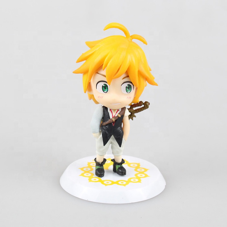 七つの大罪3Dダイアンフィギュア人形カスタムプラスチックアニメ