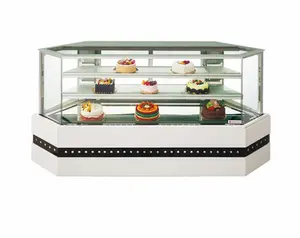 Armário luxuoso para bancada, preservação de alimentos, geladeira, armário, bolo, sushi, pão, armário de exibição de alimentos