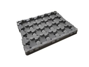 Plateau en plastique thermoformé ESD OEM pour boîtier électrique, thermoformage sous vide, durable, protecteur, couleurs et formes personnalisées, ISO9001 - Product Image 5