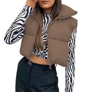 Gilet donna Gilet corto P3535-fashion Outwear Gilet - Product Image 4