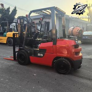 Montacargas TOYOTA FGZN25 de 2.5 toneladas, montacargas usado de Japón, 2.5 toneladas, motor 1DZ-2, máquina usada de segunda mano, montacargas de GLP. - Product Image 3