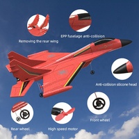 AiJH Avion RC Avion Juguete Main Lancer Gyro Stabiliser Télécommande Jouets Volants Jet Aero Foam Glider Rc Avion Jouets