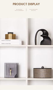 Decoraciones de Librería Minimalistas Modernas de Alto Rendimiento, Decoración de Hogar de Lujo para Sala de Muestras - Product Image 2