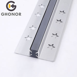 Tuiles d'écart de plancher de profil et connecteurs en aluminium ou système de poutrelle de <span class=keywords><strong>menuisier</strong></span> pour des carreaux de porcelaine - Product Image 2