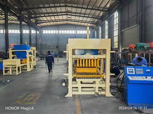 QTJ4-15a Tự Động Paver Đặt Gạch Làm Máy Nhà Máy Giá Cho Xây Dựng Bê Tông Rỗng Xi Măng Gạch Máy Móc Mexico - Product Image 3