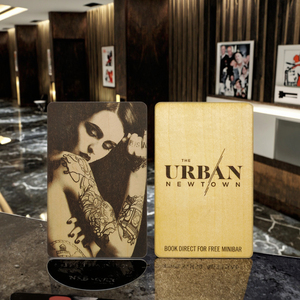 ขายส่งจากโรงงาน บัตรไม้เปล่าหรูหราสำหรับธุรกิจ สั่งทำได้ แกะสลักด้วยเลเซอร์ บัตรสมาชิกแบบกันน้ำขนาดเล็ก พร้อมแท็ก NFC RFID - Product Image 3