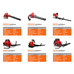 EB650 टू-स्ट्रोक गैसोलीन बैकपैक एयर ब्लोअर बैकपैक पेट्रोल लीफ ब्लोअर पार्क बागवानी प्रूनिंग और सफाई लीफ ब्लोअर इंजन - Product Image 5
