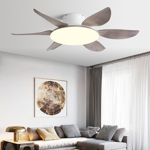 Nordic Style <b>Ceiling</b> Fan <b>Light</b> With Led Fixed Blade For Living Room And Bedroom - Product Image 1