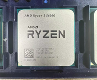 Processeur AMD Ryzen 7 5600X 5600G 5600 5500 5700X3D 5800X 5950X 5700G 5700X 5800X3D 6 cœurs 12 threads