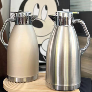 <span class=keywords><strong>2.3</strong></span> litro 304 acciaio inossidabile pallone sottovuoto Design classico isolato teiera caffè bollitore caraffa maniglia viaggio bollitore Thermos bottiglia - Product Image 2