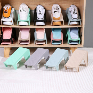 Double-layer <b>shoe</b> <b>rack</b>, one-piece plastic minimalist <b>shoe</b> <b>rack</b>, single-leg <b>shoe</b> <b>rack</b>. - Product Image 2