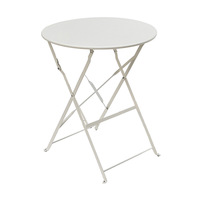 Mobilier de salle à manger Ensemble de tables à manger pliantes et chaises de restaurant Ensemble de conversation pliable pour l'extérieur Ensemble de table et chaises en métal