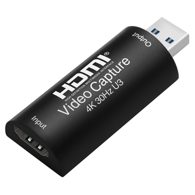 UHD 4K HDMI Video Capture USB3.0 Video Capture Card 4K for Live Streaming and Broadcasting