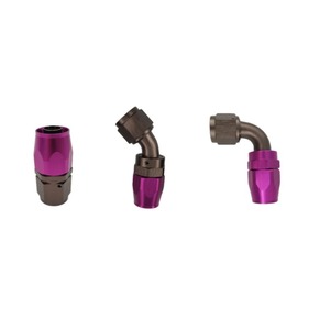 Adaptador de tubo para enfriador de aceite Haofa, conector AN de 0/45/90 grados para actualización y mejora, ajuste universal - Product Image 1