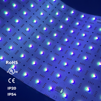 Panneau LED flexible de qualité supérieure RGB SMD2835 découpable, rétroéclairage DC24V 45W haute luminosité pour comptoir en marbre