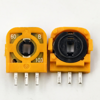 Potentiomètre NSLikey pour Manette Xbox One PS4 PS5, Capteur de Potentiomètre Joystick Analogique 3D, Micro-Interrupteur, Résistance d'Axe