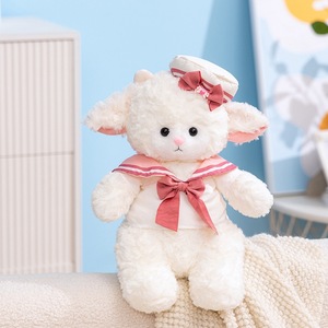 Nouveau jouet en peluche <span class=keywords><strong>petit</strong></span> mouton par <span class=keywords><strong>marin</strong></span> dessin animé peluche mouton miaou poupée jouets en peluche pour cadeau d'anniversaire pour enfants - Product Image 6