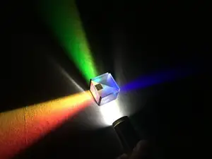 In Voorraden Fabriek 15*15*15Mm Optische Cube Prism