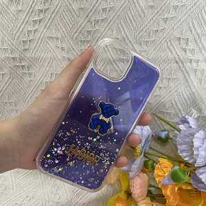 Luxe paillettes liquide bling clair tpu pc <span class=keywords><strong>mickey</strong></span> mouse accessoires <span class=keywords><strong>coque</strong></span> de téléphone pour iphone 15 pro max plus 14 pro 13 12 - Product Image 3