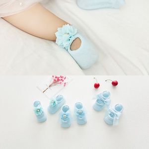 Chaussures Chaussettes Fleurs Dentelle Fines d'Été pour Petits Bébés, Antidérapantes, Légères, Type Chausson Bateau, Prix Usine - Product Image 5